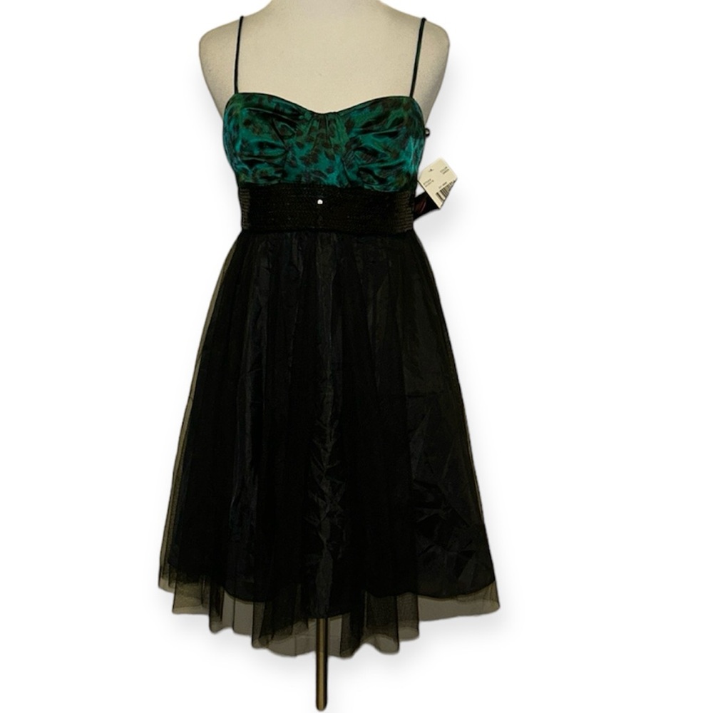 Reign on animal print tulle dress size 5/6